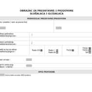 Obrazac Za Prigovore